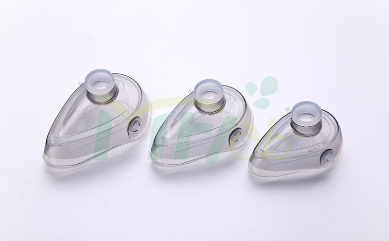 LB3032 Silicone anesthesia mask(two-piece)