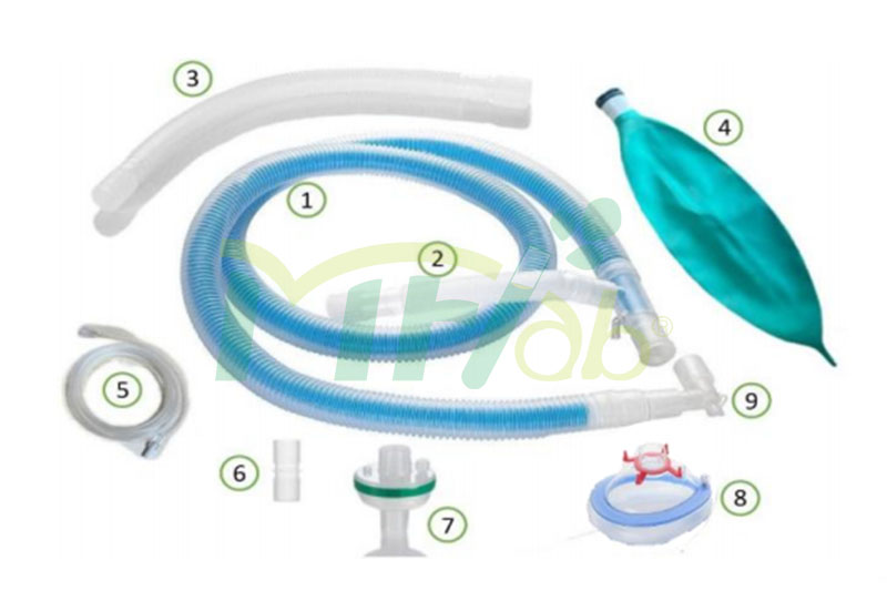 LB4330K Coaxial Breathing Circuit Kit