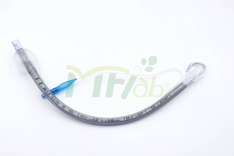 LB5041C Reinforced Endotracheal Tube with Cuff with Stylet